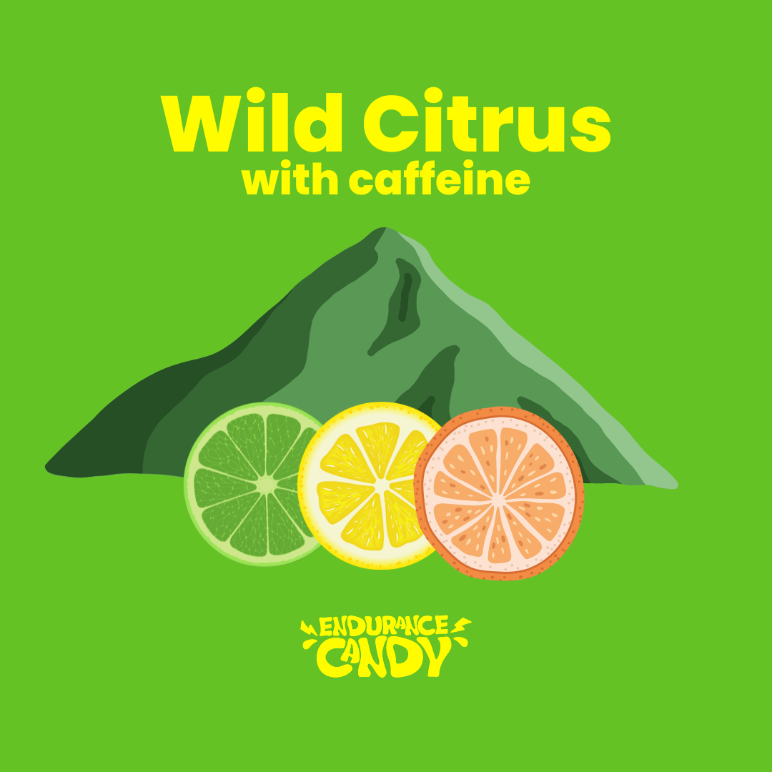 Wild Citrus Electrolyte Candy Drops with Caffeine